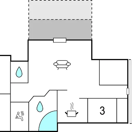 3 Bedroom Cozy In Semesterbostad
